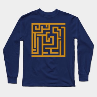 Golden Maze Long Sleeve T-Shirt